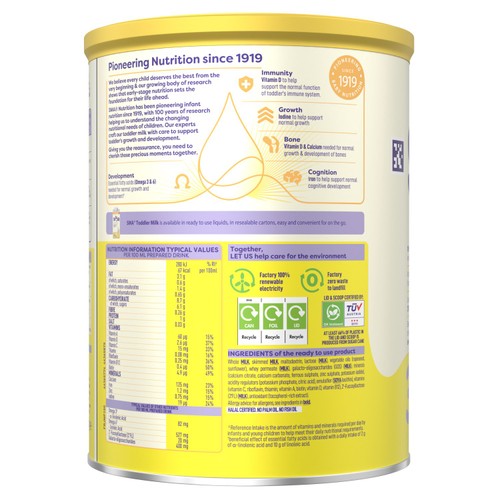 SMA Stage 3 Toddler Baby Milk Powder For 1-3 Years 800g