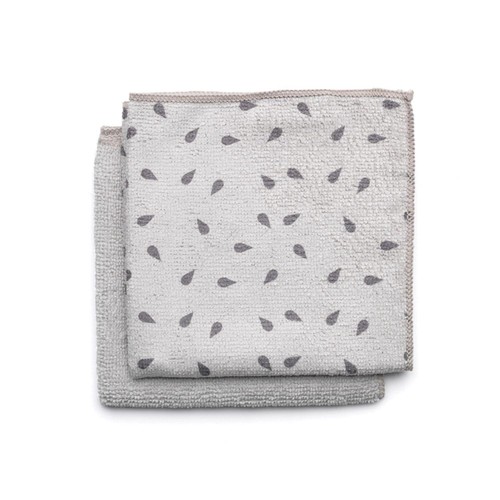 Brabantia Microfibre Light Grey Dish Cloths  