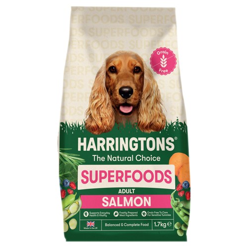 Harringtons Grain Free Superfoods Salmon Dry Dog Food