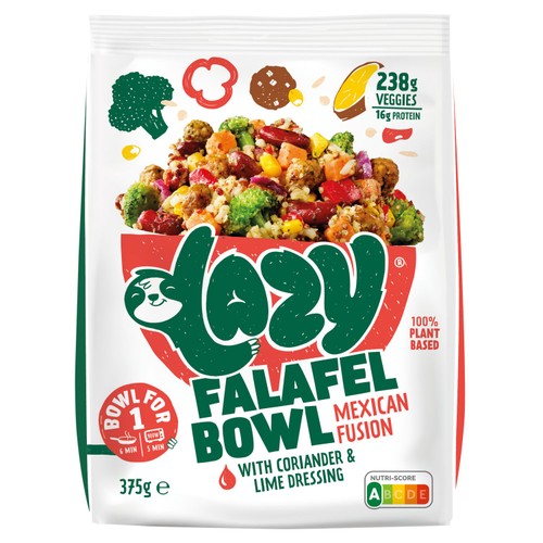 LAZY Falafel Bowl Mexican Fusion