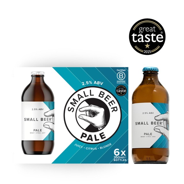 Small Beer Session Pale Session Ale Beer 6 x 350ml