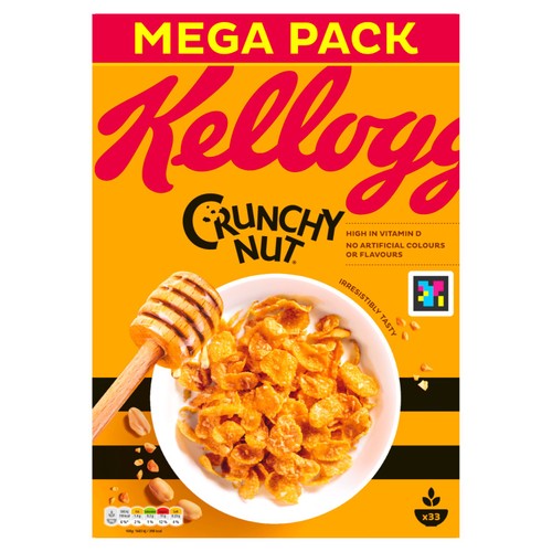 Kellogg's Crunchy Nut Breakfast Cereal 