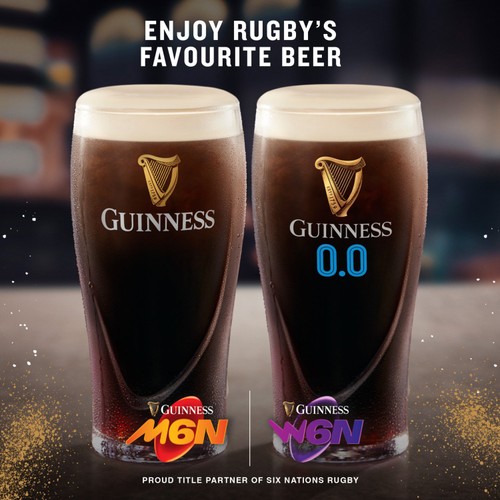 Guinness Draught 0.0% Alcohol Free Stout 