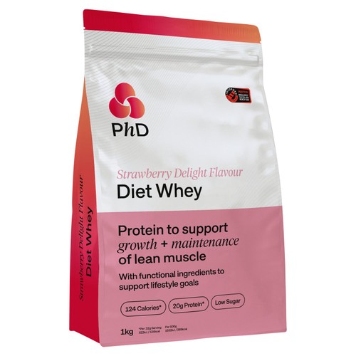 PhD Nutrition Strawberry Delight Diet Whey Powder