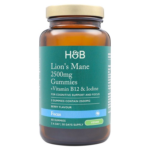 Holland & Barrett Lions Mane Berry Flavour 2500mg
