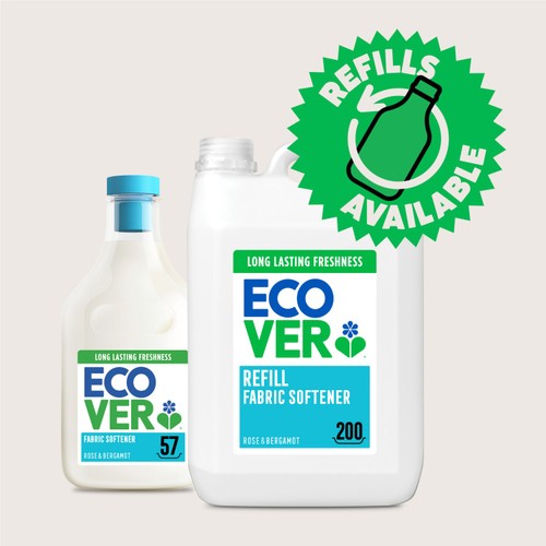 Ecover Concentrated Fabric Softener Rose & Bergamot 57 Washes