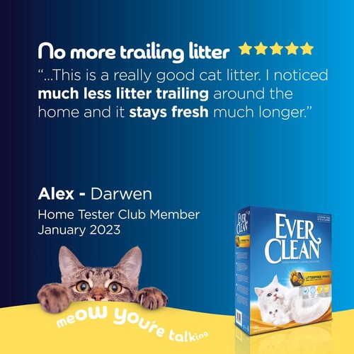 Ever Clean Clumping Cat Litter Litterfree Paws
