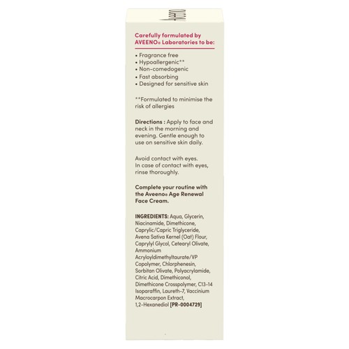 Aveeno Age Renewal Serum for Sensitive Skin