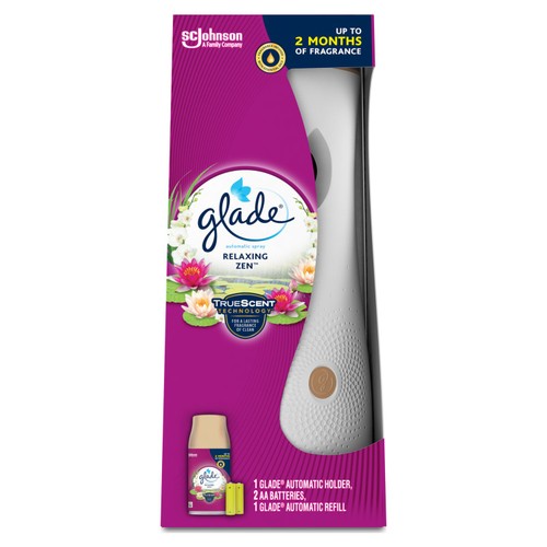 Glade Automatic Spray Holder & Refill Relaxing Zen Air Freshener