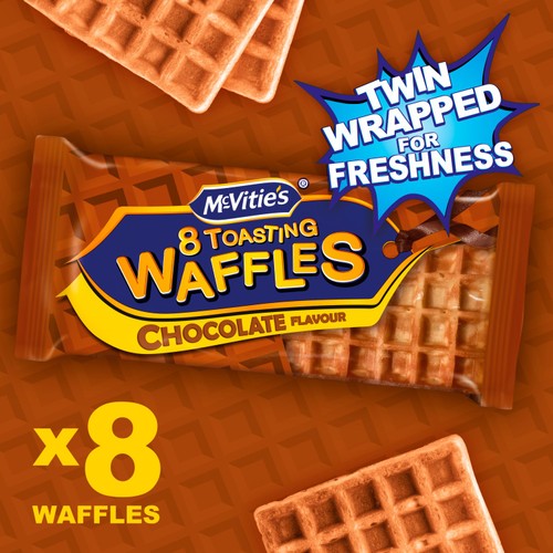 McVitie's Toasting Waffles Chocolate Flavour Multipack