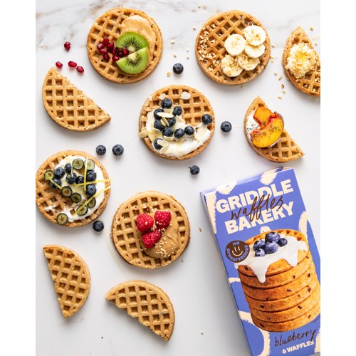 Griddle Bakery Blueberry Wholegrain Toaster Waffles