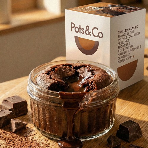 Pots & Co Chocolate Fudge Lava Cake