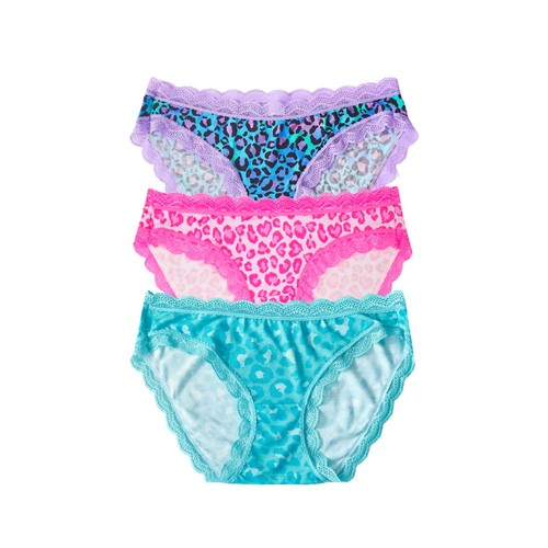 Stripe & Stare The Original Knicker, Classic Leopard, XL, 3 pairs