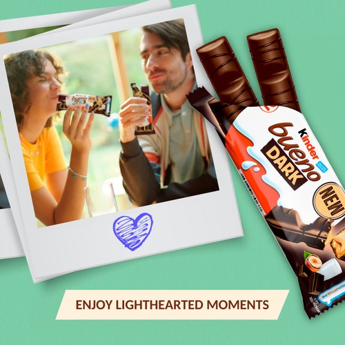 Kinder Bueno Dark Chocolate Bar