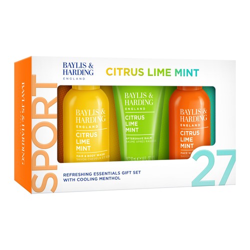Baylis & Harding Citrus, Lime & Mint Men's Refreshing Essentials Trio Gift