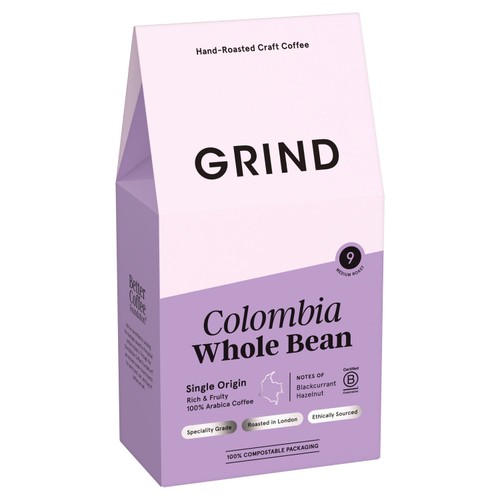 Grind Colombia Single-Origin Whole Bean Coffee