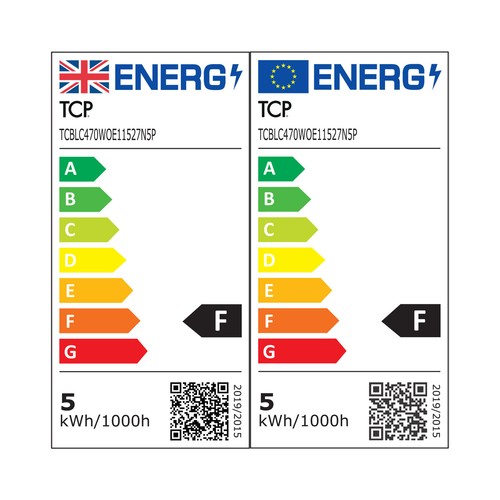 TCP LED Candle 470L E14 4.9W Warm White