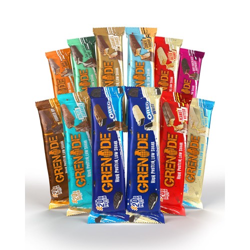 Grenade Caramel Chaos Protein Bar 