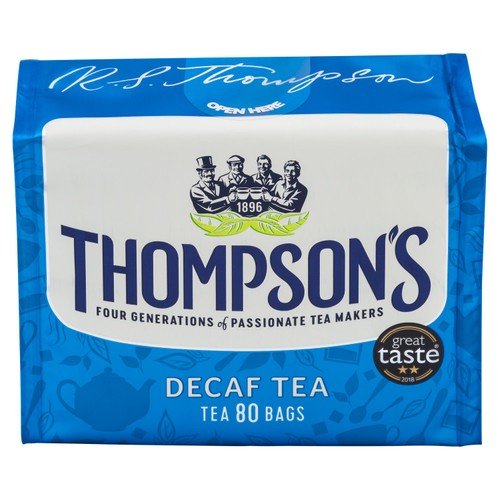 Thompsons Punjana Decaffeinated Tea Bags