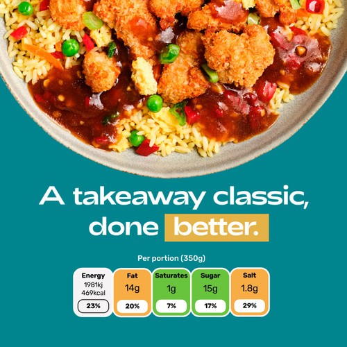 GSN Crispy Chicken & Egg Fried Rice Ready Meal