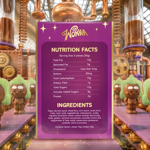 Wonka Chocolate Oompa Loompa Figure