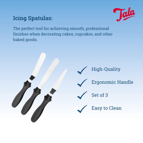 Tala 3 Icing Spatulas