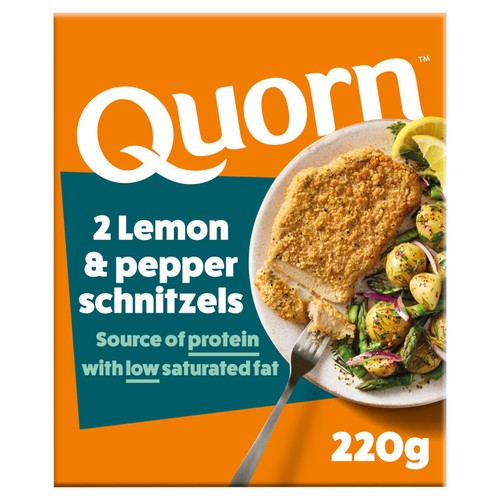 Quorn Lemon & Pepper Vegetarian Schnitzels