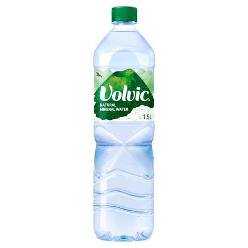 Volvic Still Natural Mineral Spring Bottled Water
