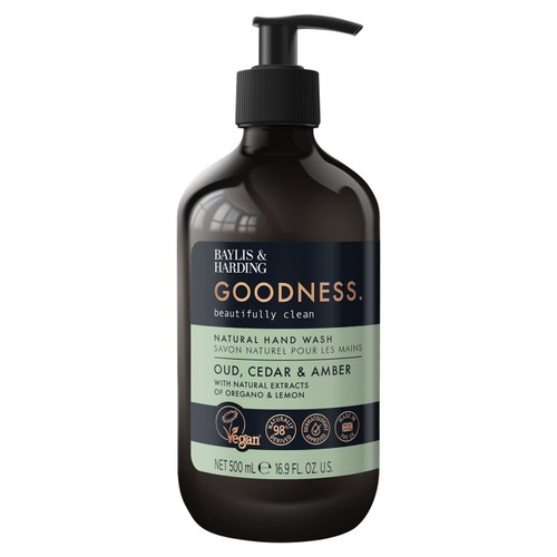 Baylis & Harding Goodness Oud, Cedar & Amber Hand Wash