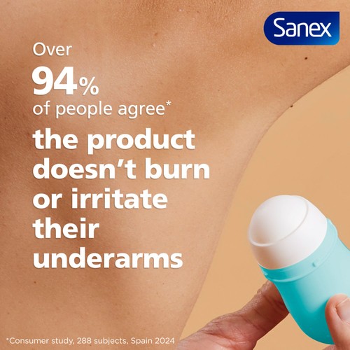 Sanex Derma Care+ Active Freshness 72-Hour Antiperspirant Roll-On Deodorant