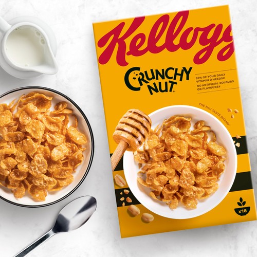 Kellogg's Crunchy Nut Breakfast Cereal 