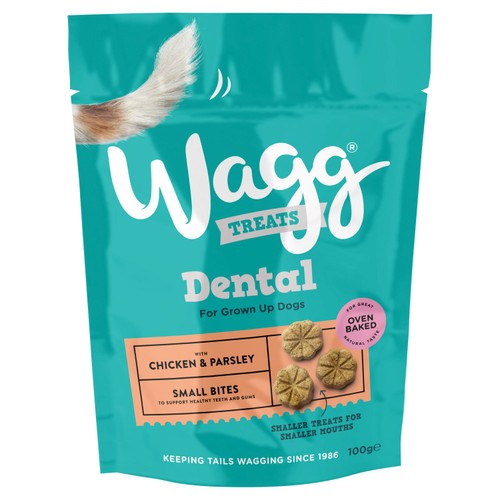 Wagg Dental Bites Chicken and Parsley Small Bite