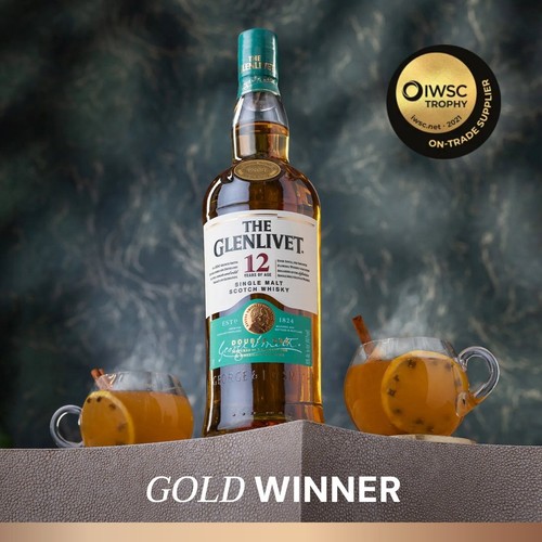 The Glenlivet 12 Year Old Single Malt Scotch Whisky With Giftbox