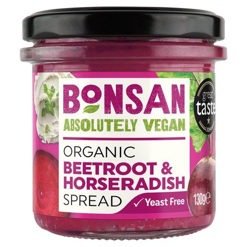Bonsan Organic Vegan Beetroot Horseradish Pate