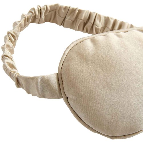 M&S Pure Mulberry Silk Eye Mask, Mink