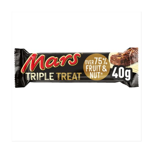 Mars Fruit & Nut Milk Chocolate Snack Bar with Fudge Pieces