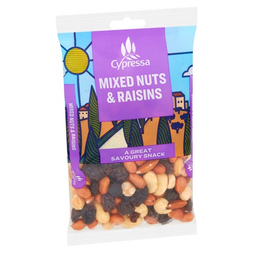 Cypressa Mixed Nuts & Raisins