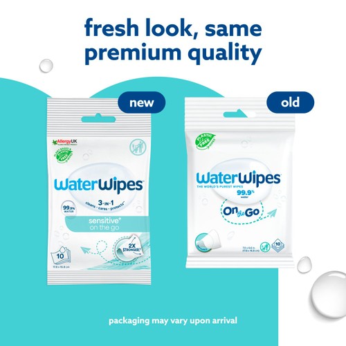 WaterWipes On The Go Wipes 10 wipes