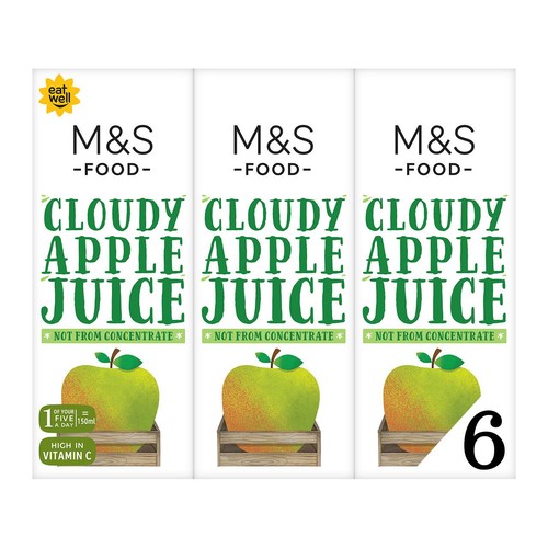 M&S Cloudy Apple Juice