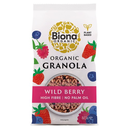 Biona Organic Wild Berry Crispy Granola