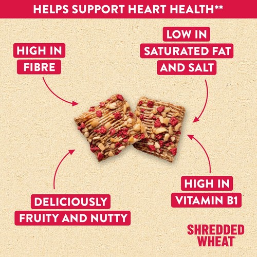 Shredded Wheat Bitesize Happy Heart Cereal