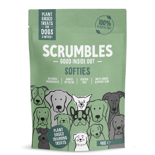 Scrumbles Softies Dog Training Treats Plant Based