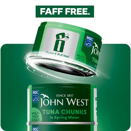 John West MSC Tuna Chunks in Spring Water