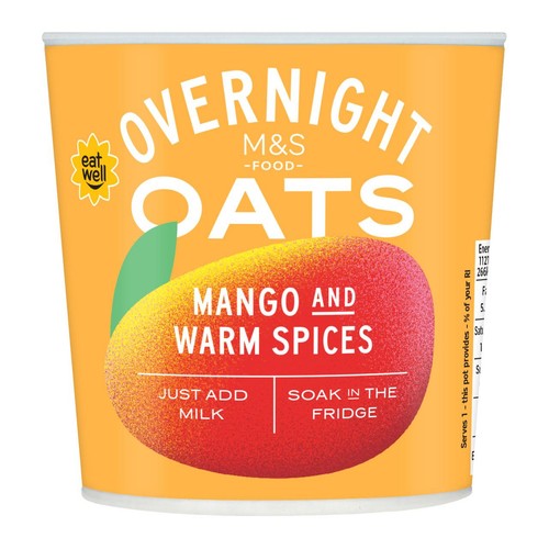 M&S Mango & Warm Spices Overnight Oats