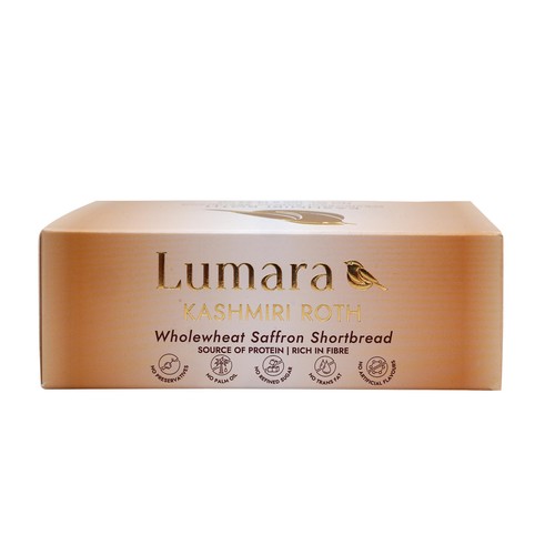 Lumara Wholewheat Saffron Shortbread Kashmiri Roth