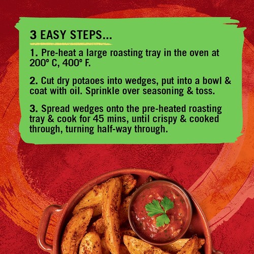 Schwartz Garlic & Herb Wedges Recipe Mix