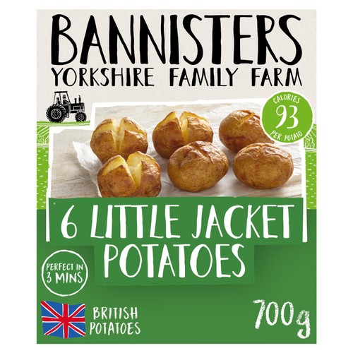 Bannisters Farm 6 Little Jacket Potatoes