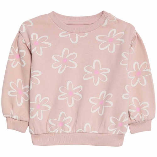 M&S Floral Outfit, 6-9 Months, Pink