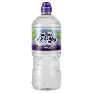 Highland Spring Still Bottle Water Sportscap