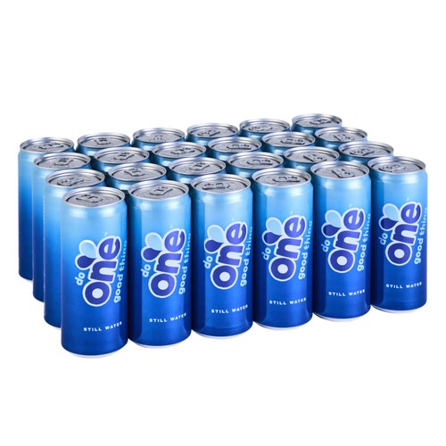 One Water Still Aluminium Can
